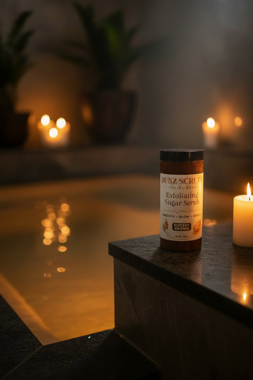 End your day right. Your skin deserves this ritual. 🤎🕯️