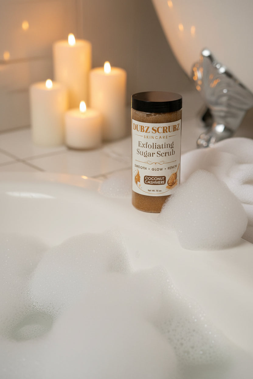 Draw your bath. Light your candles. Open your Coconut Cashmere. 🤍🕯️