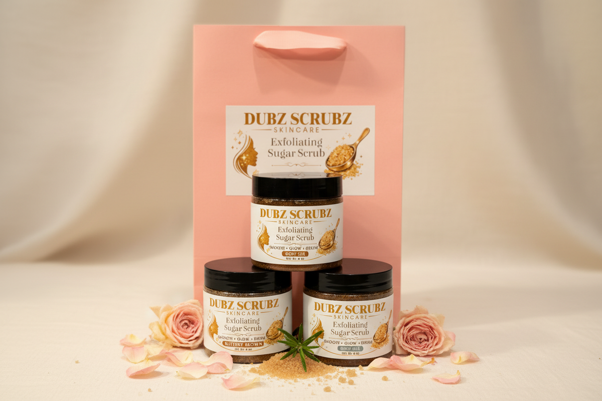 The Glow Trio Bundle | All 3 Luxury Sugar Scrubs